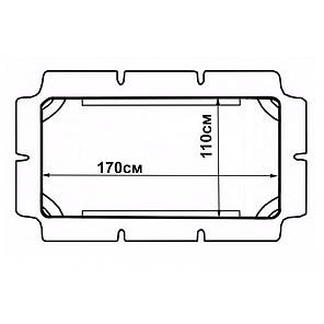 Дашок для садової гойдалки Bonro 170x110см, фото 4