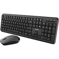 Комплект Canyon SET-W20, Black, wireless, клавиатура + мышь (CNS-HSETW02-RU)