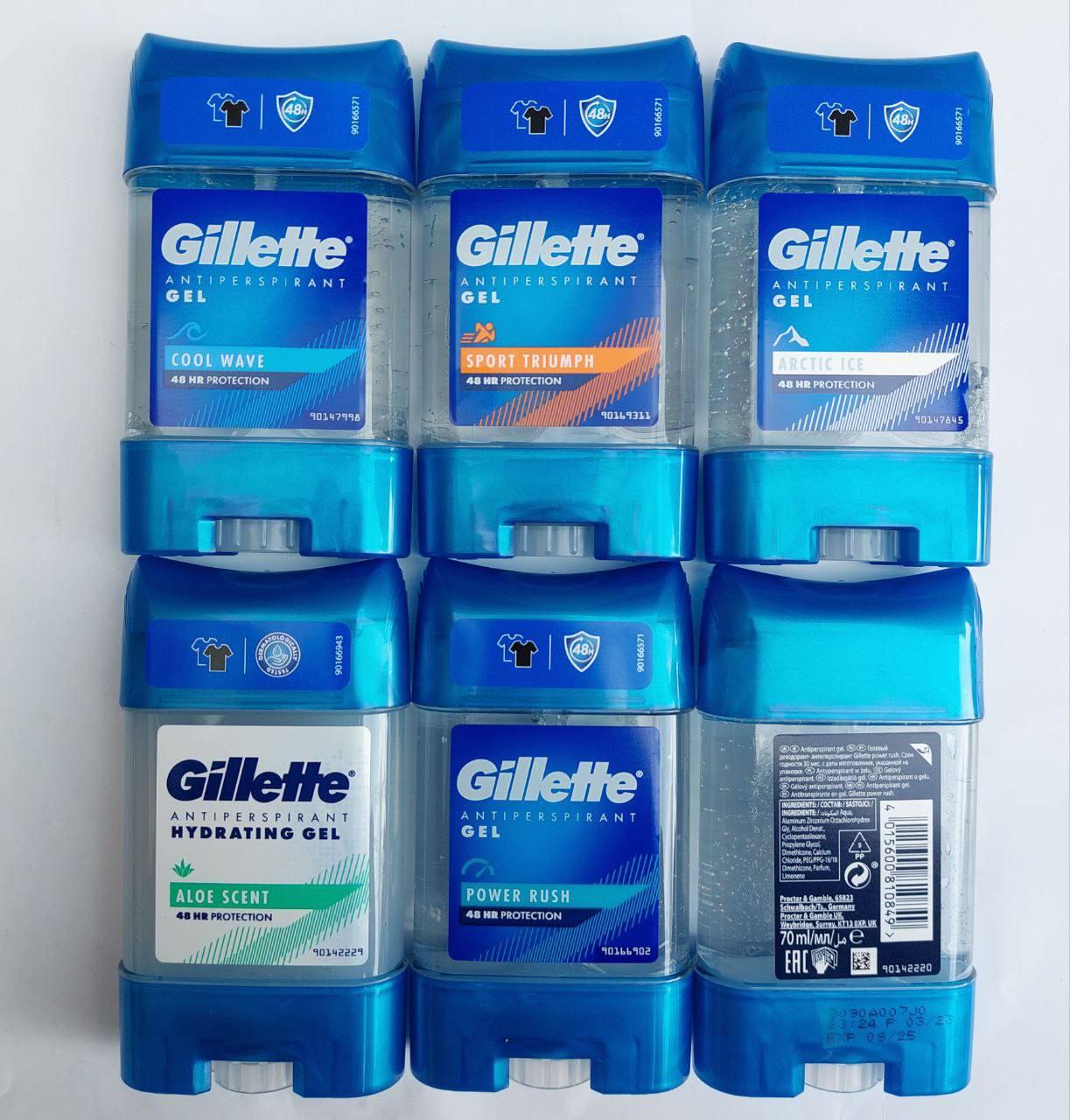 Гелевий дезодорант-антиперспірант Gillette , 75 мл, фото 1