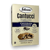 Печенье кантучини FALCONE с черным шоколадом cantucci cioccolato fondente 200г