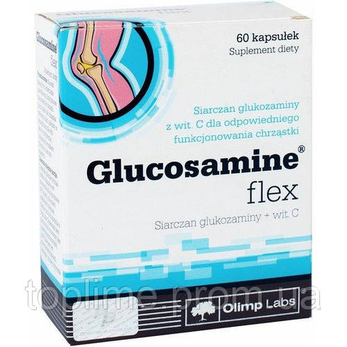 Купить Хондропротектор для спорта Olimp Nutrition Glucosamine Flex 60 ...