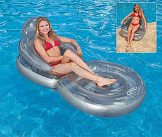 Складное надувне Софа-крісло трансформер для загоряння Intex 58867 КИЇВ