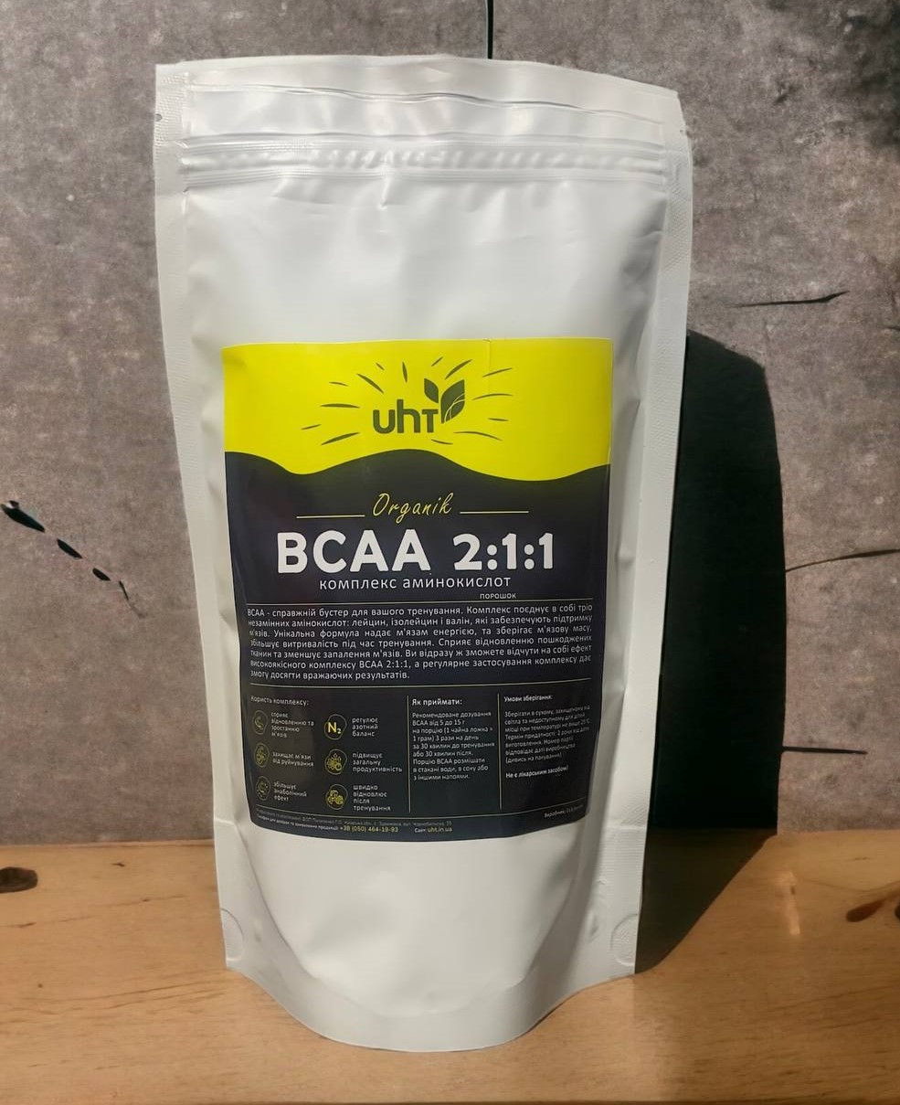 BCAA 2:1:1 комплекс амінокислот 300г | Амінокислоти для спорту