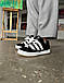 Чоловічі Кросівки Adidas Adimatic Black White 40-41-42, фото 5
