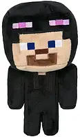 Плюшевая фигурка JINX Minecraft - Happy Explorer Steve in Enderman Costume Plush, 7" Black/Purple