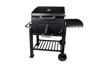 Садовий пересувний гриль-барбекю з термометром (садж, пікнік)