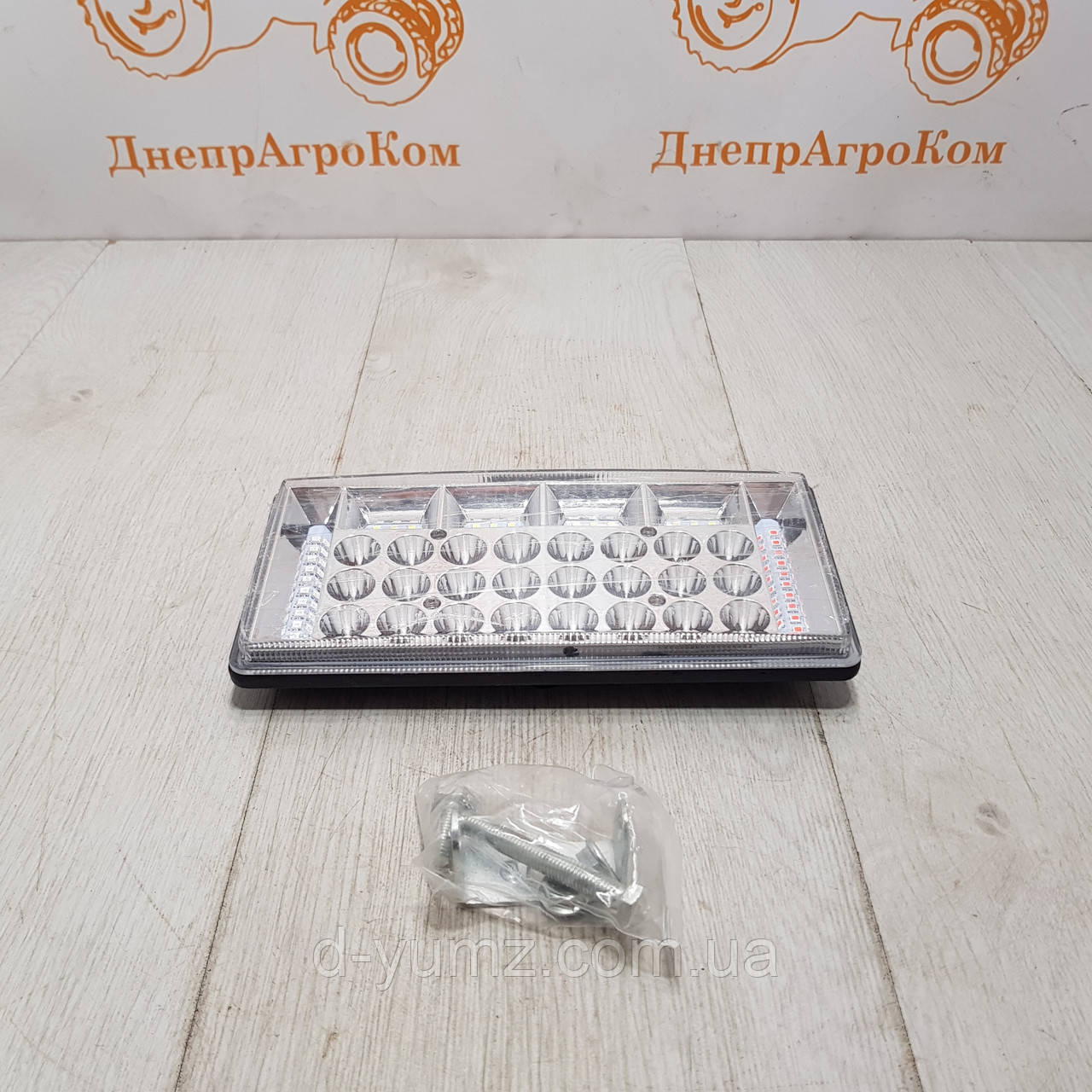 Фара LED прямоугольная 204W (68 диодов), фото 1