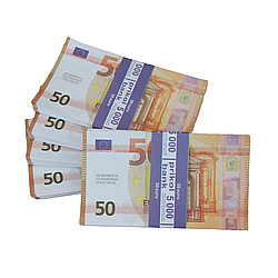 Сувенірні гроші 50 € Євро 80шт