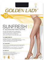 Тонкие колготки женские Golden Lady Sunfresh 10 den