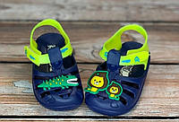 Детские силиконовые сандалии, размер 16 для мальчика
