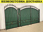 Ковані ворота з профнастилом, фото 3