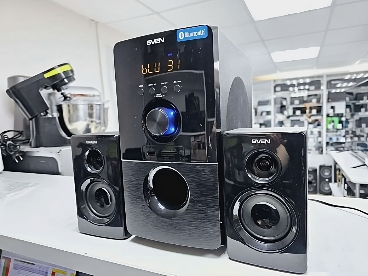 Акустична система 2.1 SVEN MS-2050, Акустичні колонки з bluetooth, Потужні колонки
