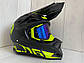 Мотошолом Ендуро H516L для мотокросу або квадроцикла + КОМПЛЕКТ у Подарунок (Окуляри, Рукавички, Маска), фото 7