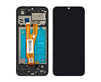 Дисплей Samsung Galaxy A03 Core A032F с сенсором и рамкой черный