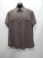 Мужская рубашка с коротким рукавом Mossimo р.54 017ДРБУ (только в указанном размере, только 1 шт)