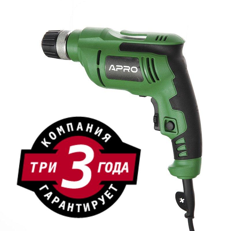 Дриль 550 ТМ "АПРО" компактний і легкий для комфортної роботи (APRO 899051), фото 1