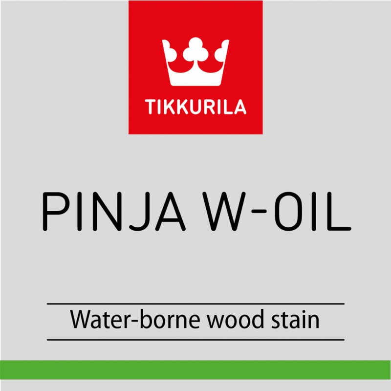 Tikkurila Pinja W-Oil - водорозчинний лесуючий засіб з оліями (База TCW), 2,7 л
