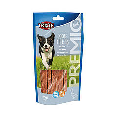 Ласощі для собак PREMIO Goose Filets філе гусака 65 г