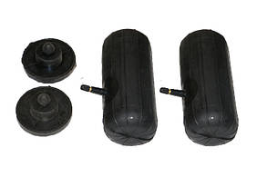 Подушки (балоні) у пружину Д=85 200 мм з боковим вентилем