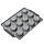 Форма для запікання Kamille Сірий 38*26см з вуглецевої сталі з 12 відділів KM-6039, фото 9