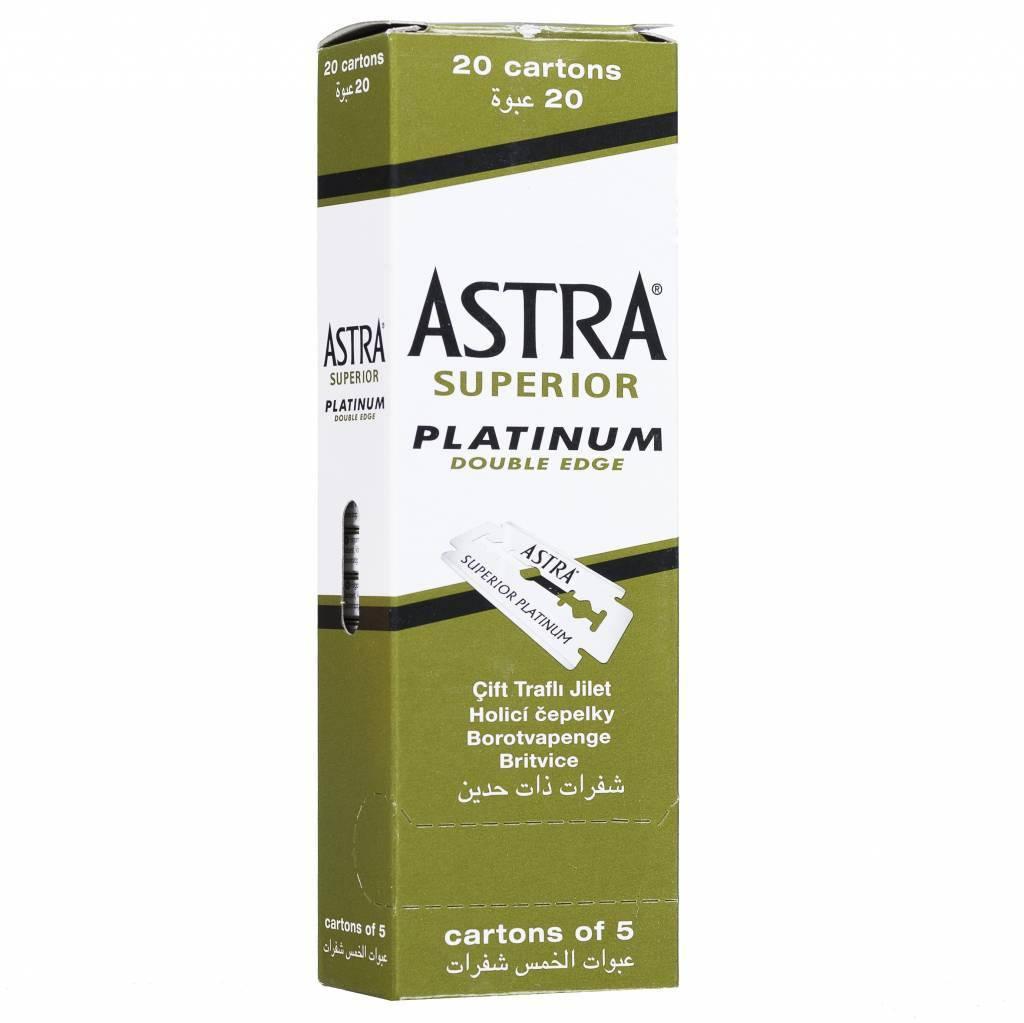 Леза двосторонні Astra Superior Platinum 100 шт, фото 1