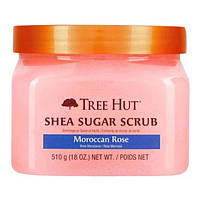 Сахарный Скраб для Тела с Ароматом Марокканской Розы Tree Hut Moroccan Rose Sugar Scrub