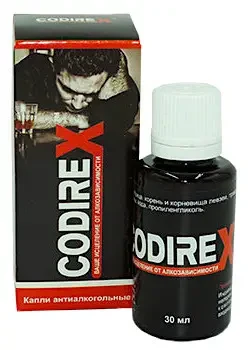 Codirex - Краплі від алкоголізму (Кодірекс)
