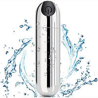 Міні Вібропуля USB, 10 режимів, водонепроникний