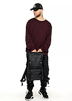 Чоловічий стильний якісний повсякденний молодіжний рюкзак з відділенням під ноутбук