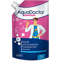 Альгицид против водорослей AquaDoctor AC 1 л, дой-пак | Химия для бассейна