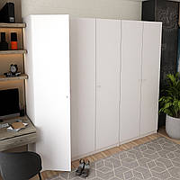 Шкаф для одежды Doros Промо Белый 2+3 ДСП 225х48х204 (42005004)