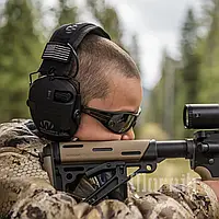Тактические наушники для защиты слуха во время стрельбы Razor, баллистические стрелковые военные шумодав, SP6