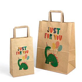 Пакети на День народження 320*150*380 Дитячий Динозавр пакет