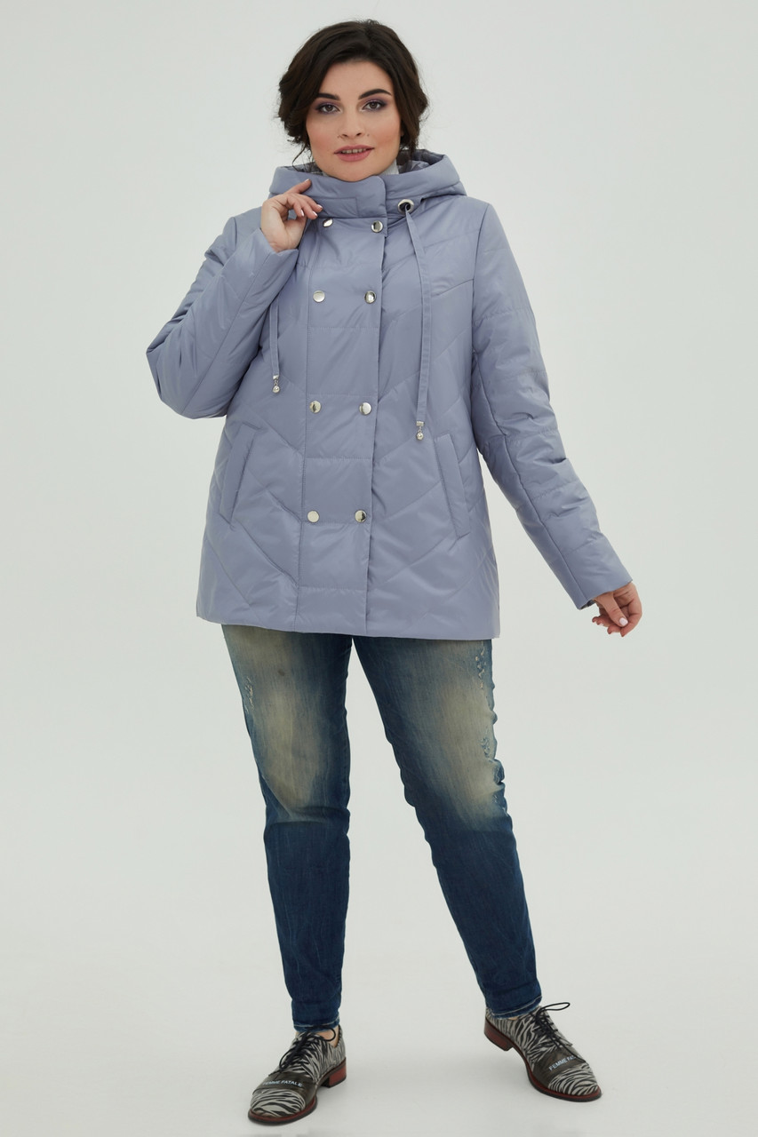 52-62р. Куртка жіноча демісезонна батал 101096,  52-62 розміру