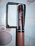 Блиск для губ Velvet matte MK Cosmetics Lipgloss тон 10 темний, фото 2