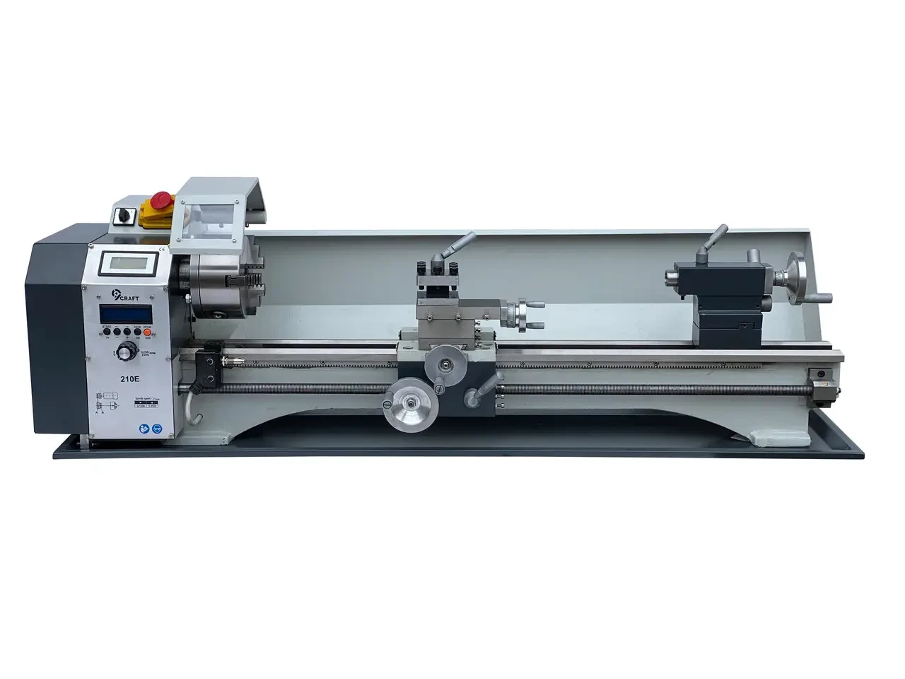 Токарний верстат по металу 9craft 210e з електронною гітарою 210х800, фото 1