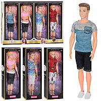 Кукла мальчик ZR-601 в футболке и шортах, рост 30 см, 4 вида
