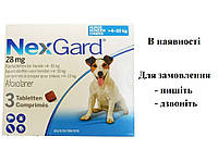 НексГард Таблетки от блох и клещей для собак весом от 4 до 10 кг
