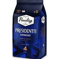 Кава Paulig Presidentti Espresso в зернах 1 кг