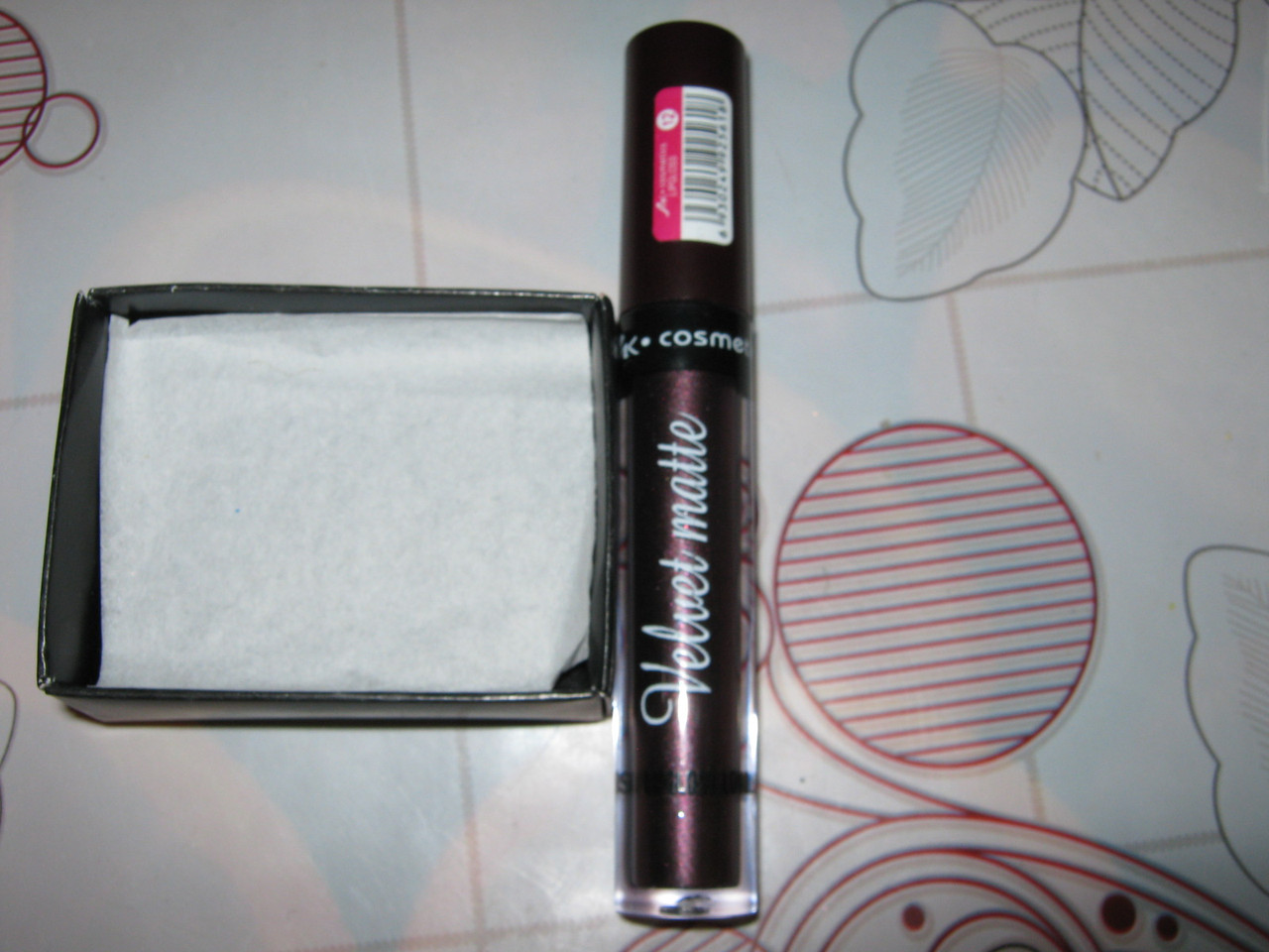 Блиск для губ Velvet matte MK Cosmetics Lipgloss тон 11 темний