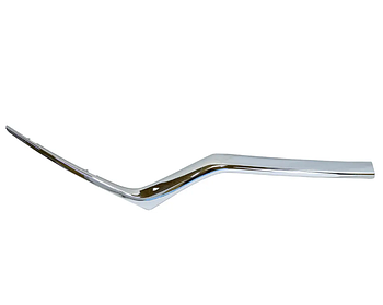 Молдинг-бампера переднього Honda CR-V 5 (2016-2020) верхній лівий Сріблястий (KG-10061)