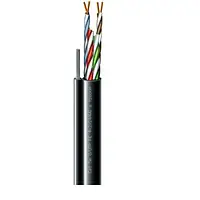 Витая пара ЗЗКМ Cat. 5e U/UTP РЕ 70910181 steel cord 4x2x24 AWG (k) бухта 305м