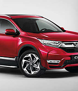 Молдинг-бампера переднього Honda CR-V 5 (2016-2020) верхній лівий Сріблястий (KG-10061), фото 3