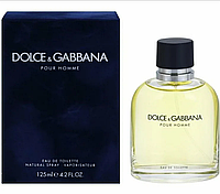 Мужская оригинальная туалетная вода Dolce Gabbana Pour Homme 125 мл, стойкие мужские духи со шлейфом