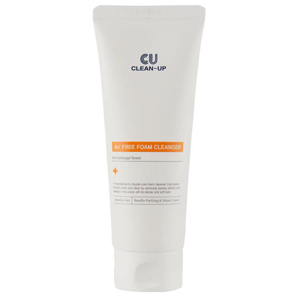 Очищуюча пінка із саліциловою кислотою Cuskin Clean-Up AV Free Foam Cleanser 150 мл