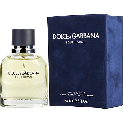 Чоловіча туалетна вода Дольче Габбана Dolce & Gabbana Pour Homme 75 мл, насичений цитрусовий фужерний аромат