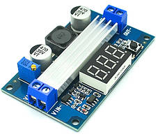 Підвищувальний DC-DC LTC1871 100 Вт 3,5-35 вольт перетворювач із дисплеєм