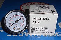 Rudes Манометр PG-P40AM.6 bar