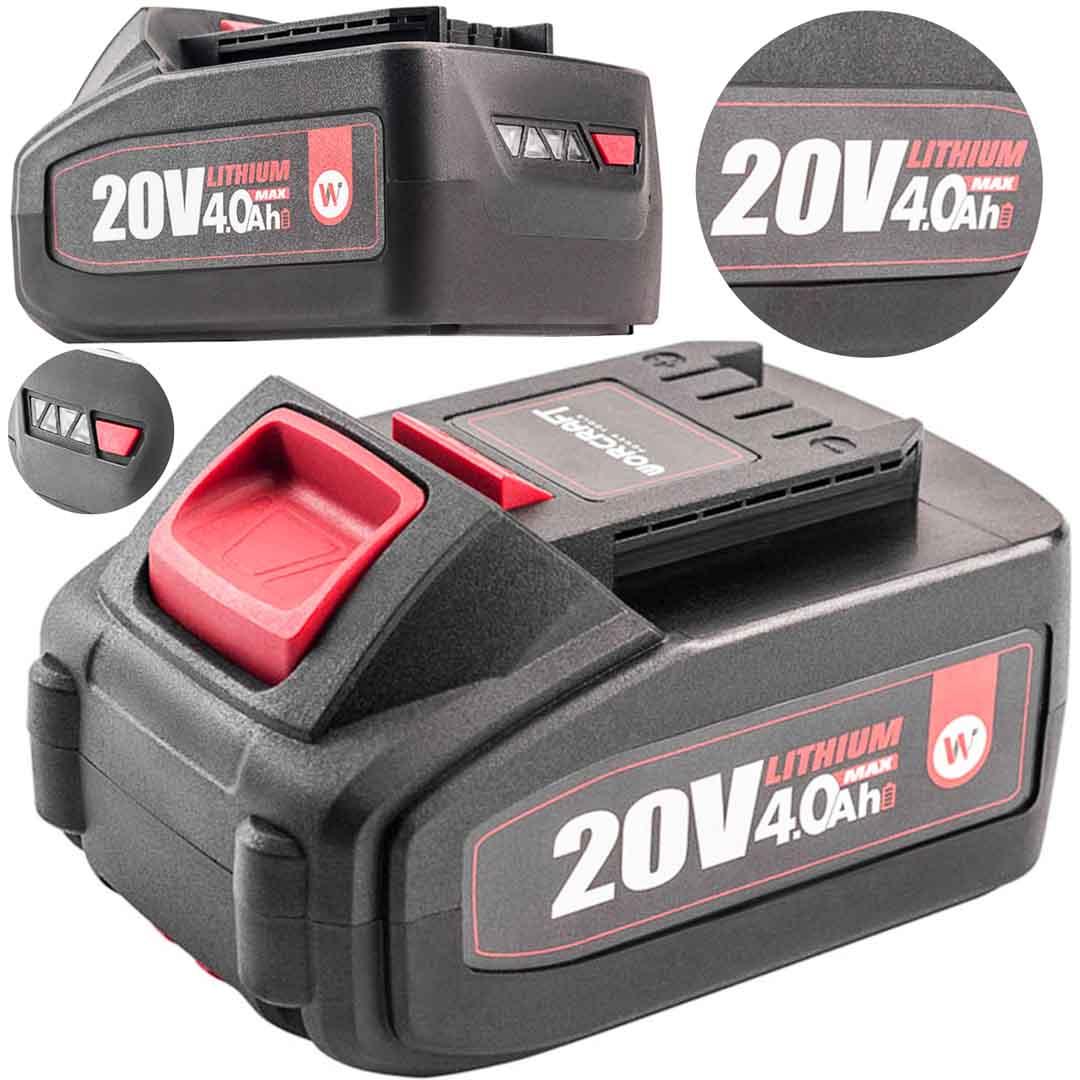 Акумуляторна батарея Worcraft CLB-20V-4.0HC