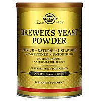 Дрожжи пивные в порошке Solgar (Brewer`s Yeast Powder) 400 г